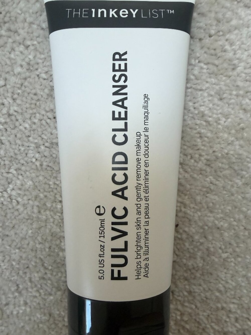 The INKEY List Fulvic Acid Brightening Gel Cleanser 5.07 Fl Oz SEALED